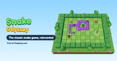 Snake Odyssey: Zig, a purple toy snake, wraps around a bush holding a gem on a 3D board